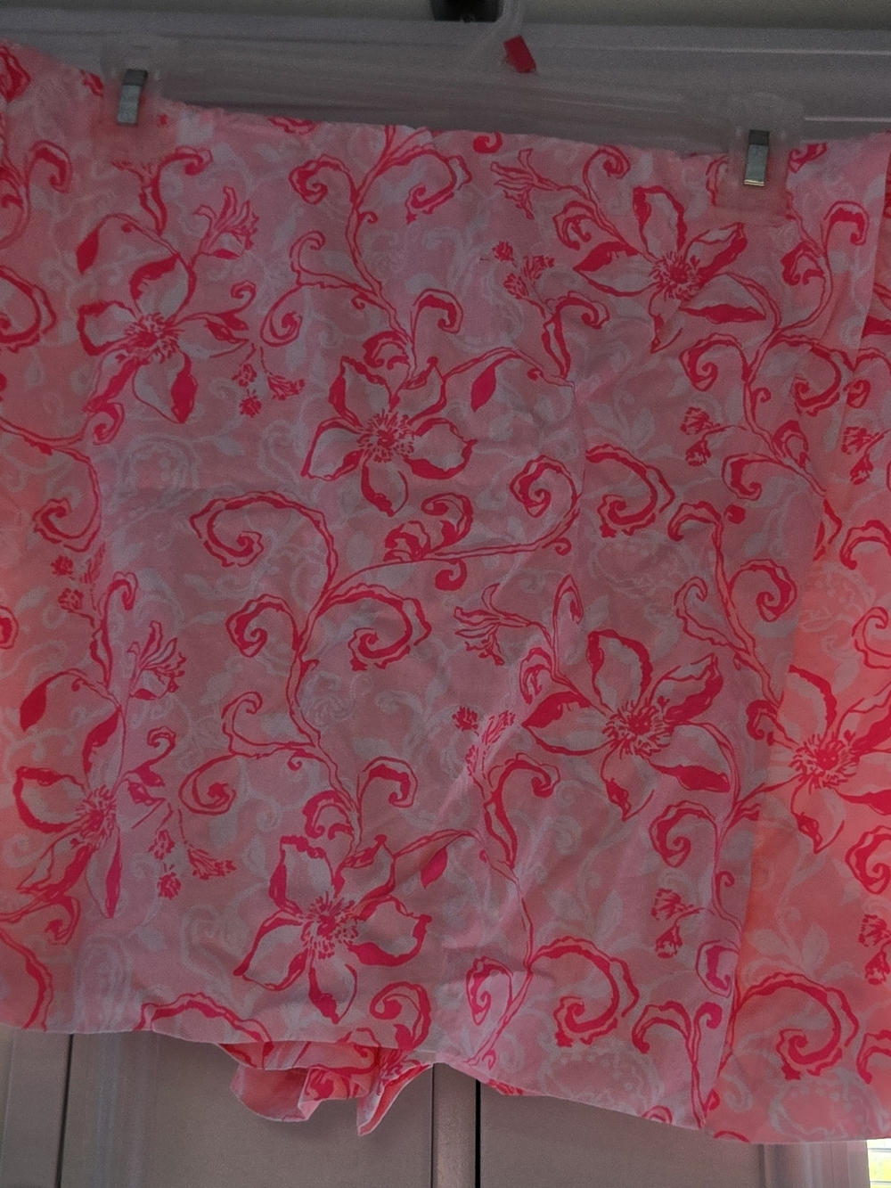 Lilly Pulitzer Pink Floral Skort 16
